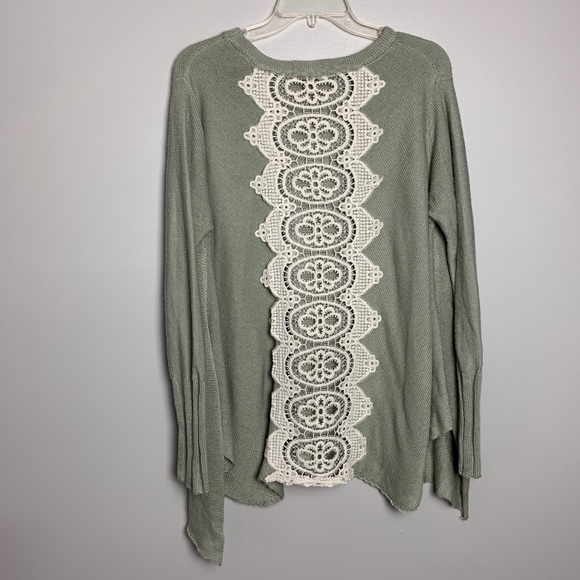 Altar’d State Oversized Green Sweater Sz S B-59 - Picture 6 of 6